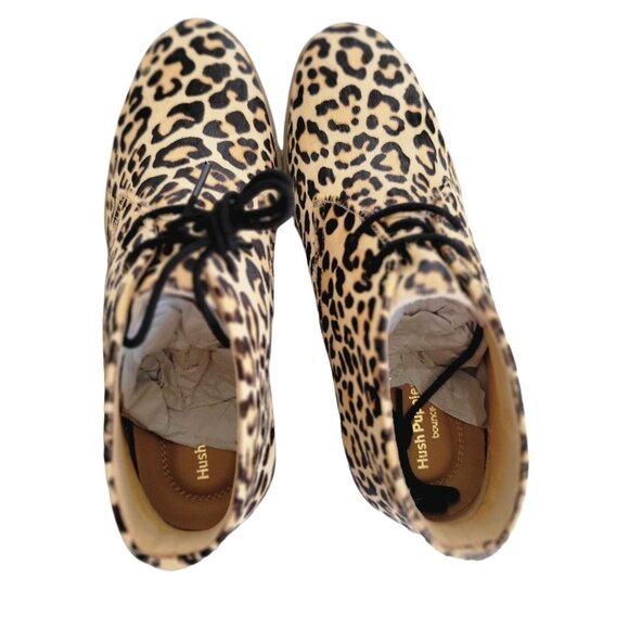 New - HUSH PUPPIES Haircalf Comfort Chukkas Leopard Women | 6.5 - Picture 10 of 16